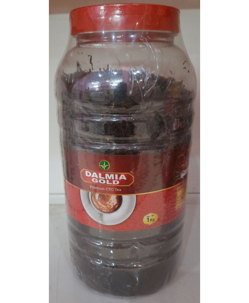Dalmia Gold Premium  Tea 1kg With Plastic Jar